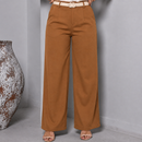 Calça Feminina Suede - Caramelo