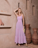 Vestido Midi Rosa