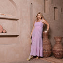 Vestido Midi Rosa