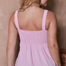 Vestido Midi Rosa