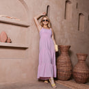 Vestido Midi Rosa