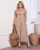 Vestido Bege