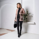 Cardigan de Tricô - Rose