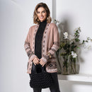 Cardigan de Tricô - Rose