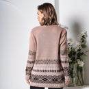 Cardigan de Tricô - Rose