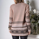 Cardigan de Tricô - Rose