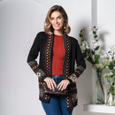 Cardigan de Tricô - Preto