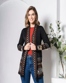 Cardigan de Tricô - Preto