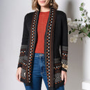 Cardigan de Tricô - Preto