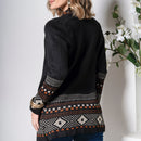 Cardigan de Tricô - Preto