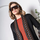 Cardigan de Tricô - Preto