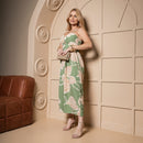Vestido Midi Floral Verde