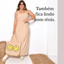 Vestido longo Plus