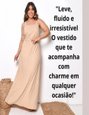 Vestido longo Plus