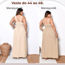 Vestido longo Plus