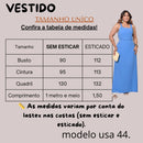 Vestido Longo Plus Azul