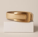 Cinto Feminino Fivele Dourado Aço Escovado