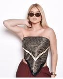 Lenço de Cetim Estampado 90x90 – Versátil e Fashion