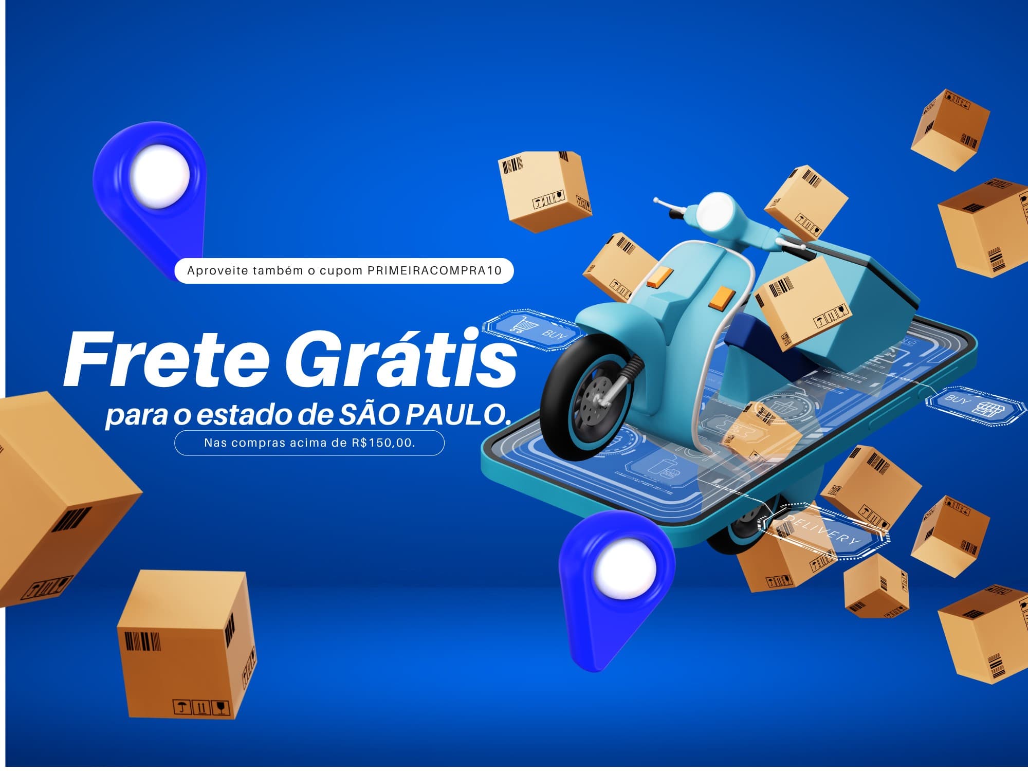 frete gratis cel
