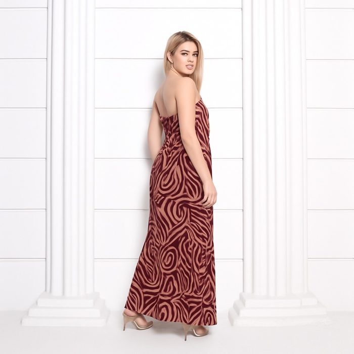 vestido terra cota vestido terra cota