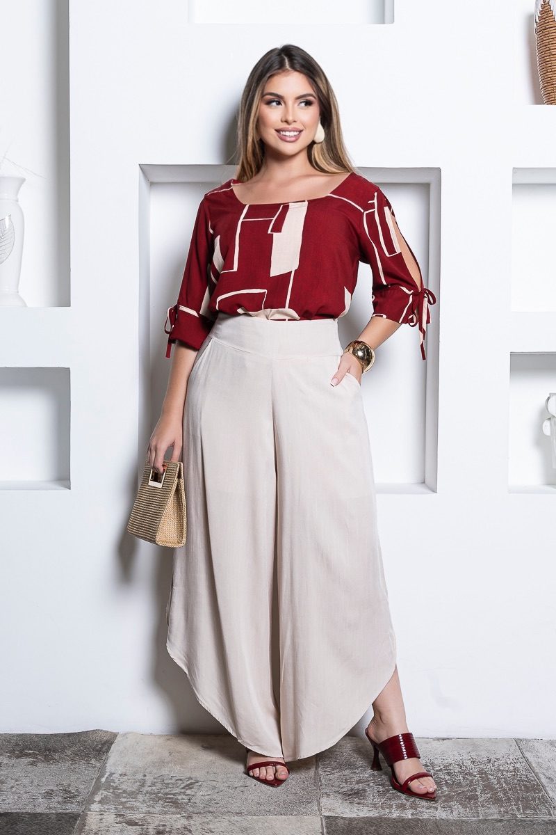 calça pantacurt lisa