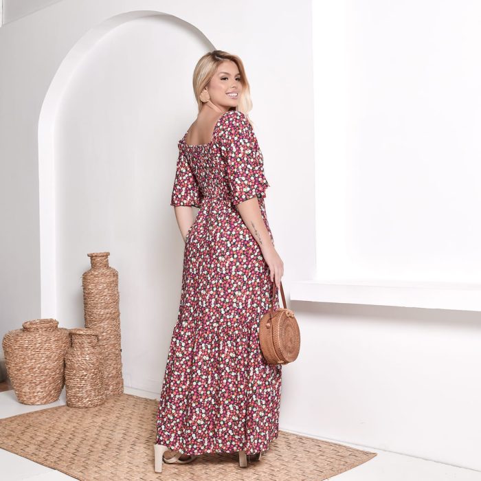 vestido decote quadrado vestido decote quadrado