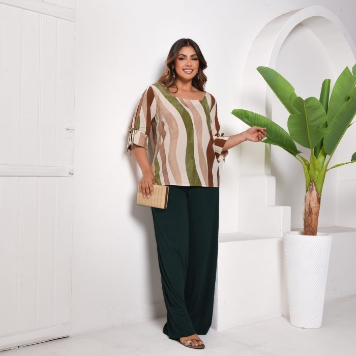 blusa manga 3/4 blusa manga 3/4