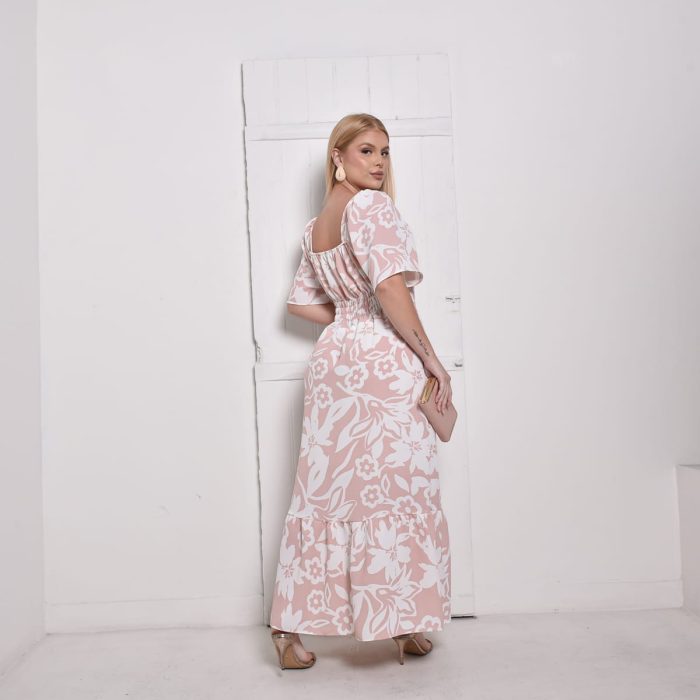 vestido floral azul vestido floral azul