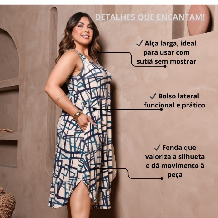 vestido estampado novo vestido estampado novo