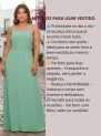 vestido longo plus