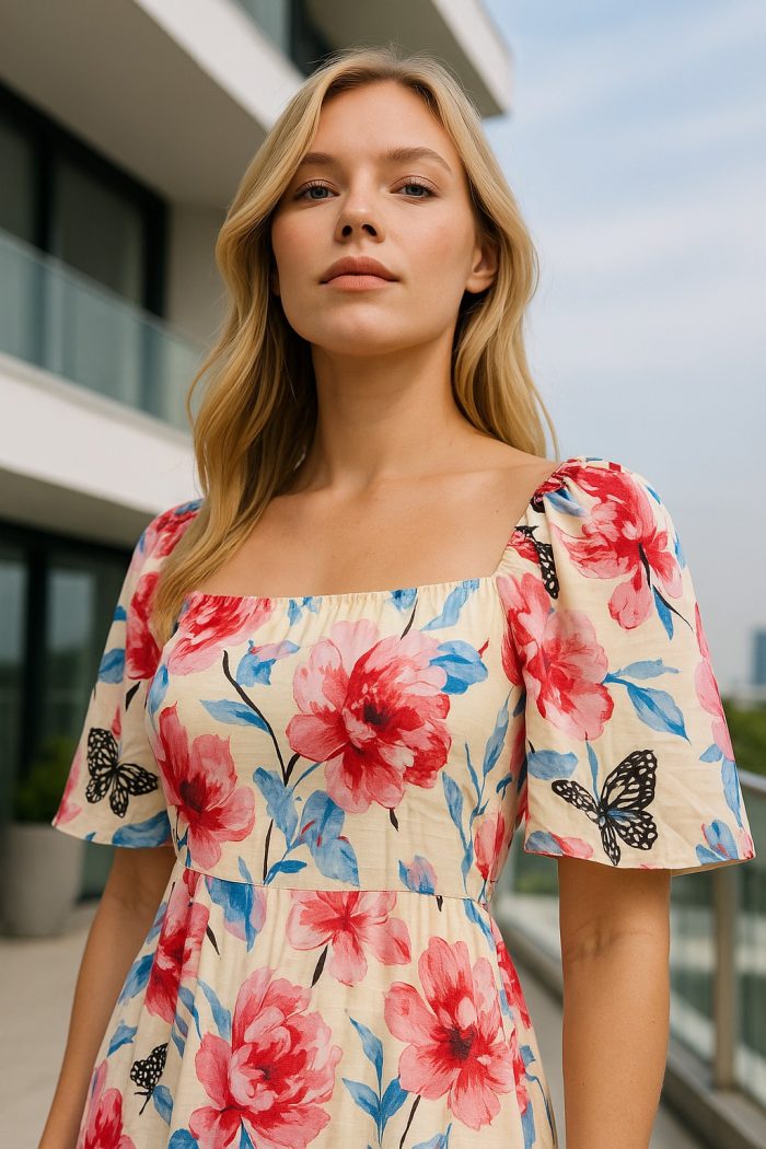 vestido longo com manga vestido longo com manga