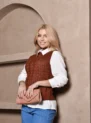 blusa feminina de tricô modal amarela – tamanho Único