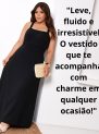 vestido longo plus