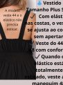vestido longo plus
