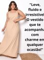 vestido longo plus