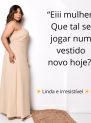 vestido longo plus