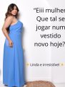 vestido longo plus