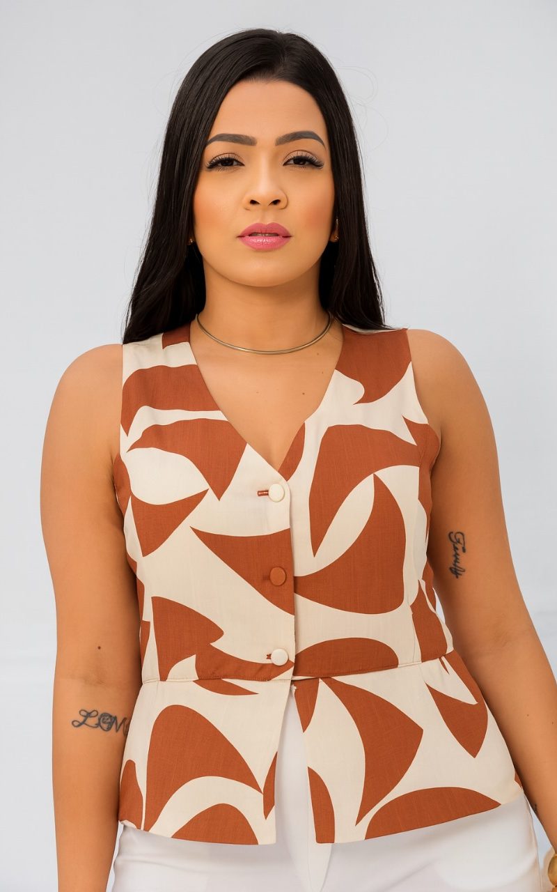 blusa basica estampada varias cores Único, azul