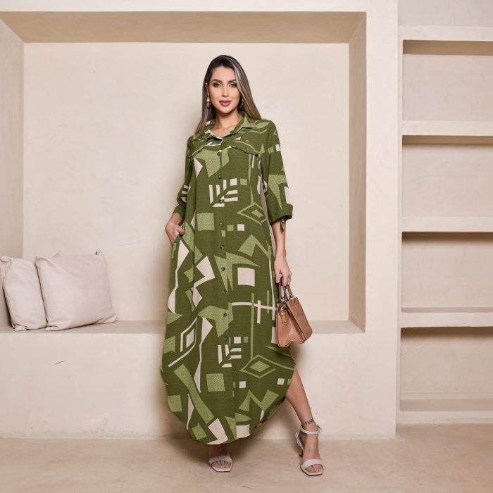 vestido estampado varias cores vestido estampado varias cores