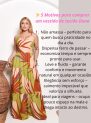 vestido longo estampado com bojo e alças finas