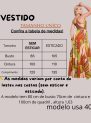 vestido longo estampado com bojo e alças finas