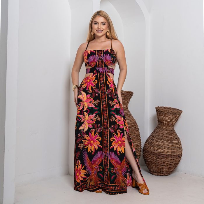 preto floral/coloridos, m preto floral/coloridos, m