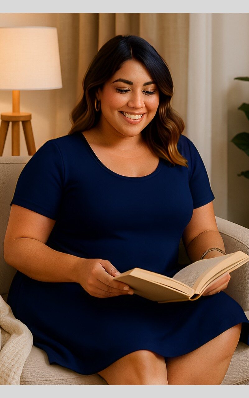 vestido midi regata feminino liso vestido midi regata feminino liso