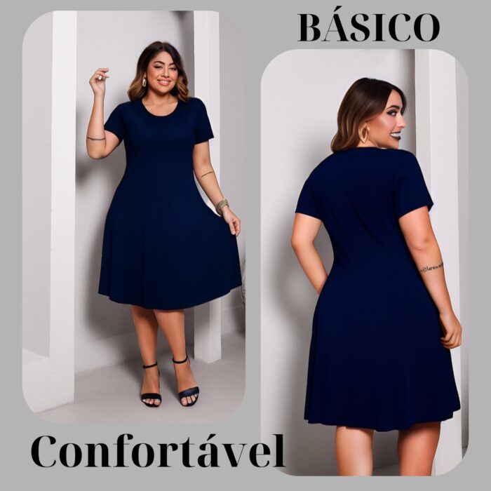 vestido midi regata feminino liso vestido midi regata feminino liso