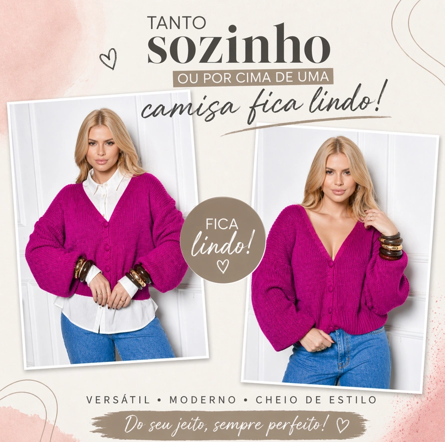 cropped tricô feminino tamanho Único várias cores