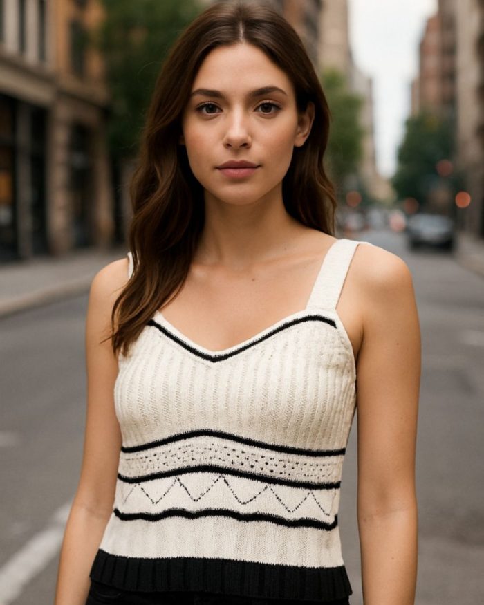 cropped modal Único, liláis